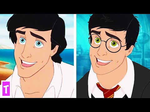 Disney Princes As Harry Potter Characters