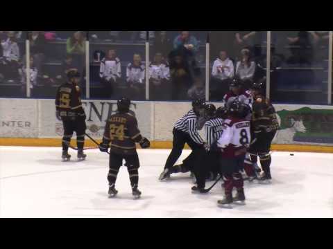 Kenai Brown Bears vs Fairbanks Ice Dogs West Div Semis Gm5 04-22-2013