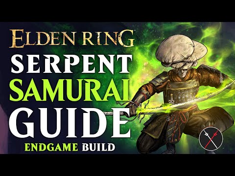 Elden Ring Poison Samurai Build Guide - How to Build a Serpent Samurai (Level 150 Guide)