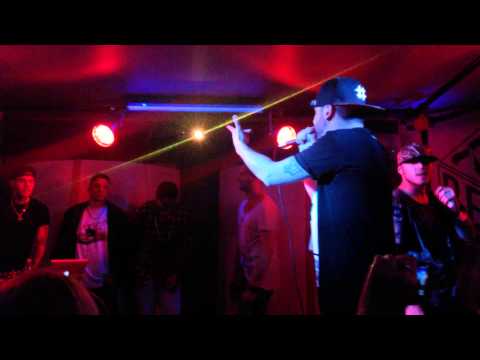 Lazza Feat. Giso & Clark P. - Nasty Girl & Non Sei L'unica - Blocco Recordz Party, Milano 21/03/2015