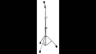 Pro Lite Single Braced Straight Cymbal Stand, GSB-510