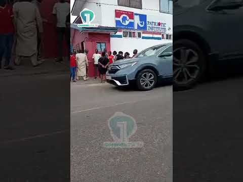 NPP HQ SCENES: Aggrieved Members Jubilate After Meeting Party Leaders Over Voter Roll Dispute