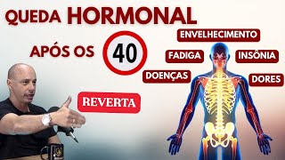 A Maioria das Doenças é Queda HORMONAL || Dr. Moacir Rosa