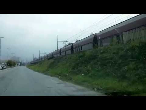 TRENO MERCI DA TRINO VERCELLESE A ROBILANTE.(CN) 19 - 10 - 2016