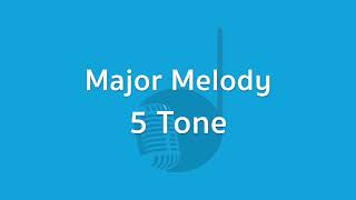 แบบฝึกหัด Major Melody 5 Tone