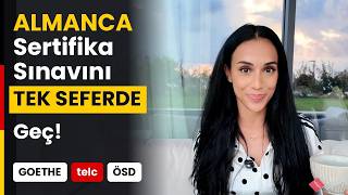 Almanca Sertifika Sınavını Geçirecek Formül | GOETHE, TELC, ÖSD