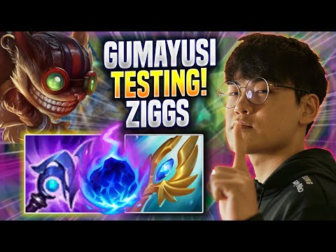 GUMAYUSI TESTING ZIGGS IN KR SOLOQ! - T1 Gumayusi Plays Ziggs ADC vs Varus! | Preseason 2023
