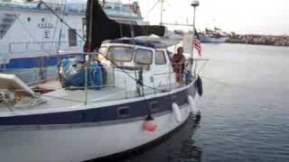 preview picture of video 'View from the Quay at Nisyros Island/Greece'