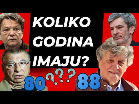 NEĆETE VJEROVATI KOLIKO GODINA IMAJU POPULARNI GLUMCI! *ko bi rekao*