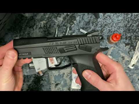 Wiatrówka CZ 75 P-07 Duty 4,5 mm/Nabój CO2 ASG- #unboxing Militaria.pl