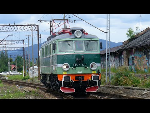 [PKP INTERCITY] EP07-174 na manewrach || Żywiec {2}