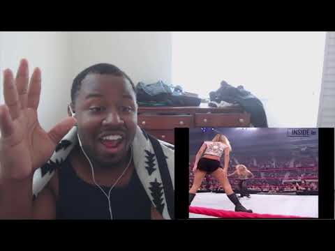Trish Stratus vs Stacy Keibler OMG Match [REACTION]