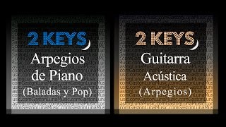 Presentacion y Tutorial 2 Keys Arpegios de Piano y Guitarra Acustica Arpegios