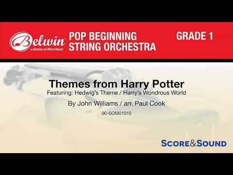 Themes from Harry Potter, arr. Paul Cook – Score & Sound