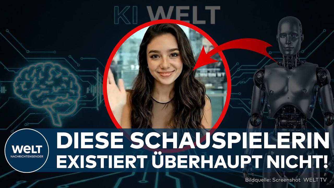 KI WELT: HOLLYWOOD-SCHOCK! Erste KI-Schauspielerin übernimmt Hauptrolle!