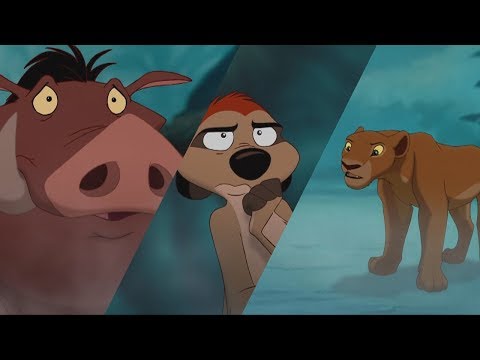 The Lion King - Timon,Nala and Pumba scene (HD)