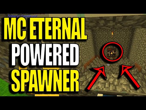 Minecraft MC Eternal Modpack Chapter 2 Ep 12 - Powered Wither Skeleteon Spawner