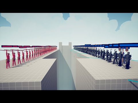 HOW MANY ARCHERS CAN DEFEAT 50 RIOT POLICE - TABS - Totally Accurate Battle Simulator