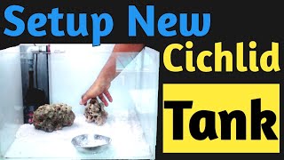 Setup New Cichlid Tank || Cichlid Breeding Setup || Cichlid tank Setup || Best Cichlid Tank setup