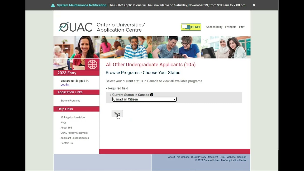 OUAC - BA - Educational Studies Pathway Application Process (Ontario Tech)
