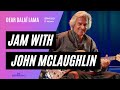 Jam with John McLaughlin "Dear Dalaï Lama" BPM 160 - D minor Guitar Practice Backing Track #jamwith