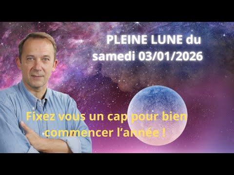 Full moon on Saturday, January 3, 2026