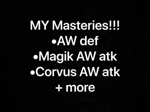 My Most Used Mastery Setups!
