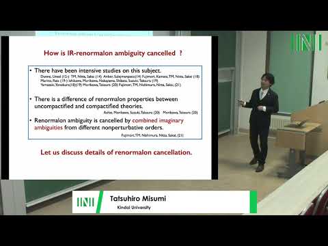 AR2W03 | Dr. Tatsuhiro Misumi | Resurgence in QFT -renormalon, phase transition and more-