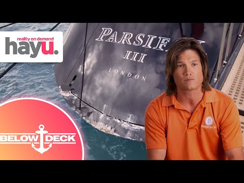 The Boat Crashes on The Dock | Season 2 | Below Deck Sailing Yacht