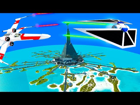 Incredible New SCARIF BATTLE Brings Total Chaos in This Ravenfield Star Wars Mod!