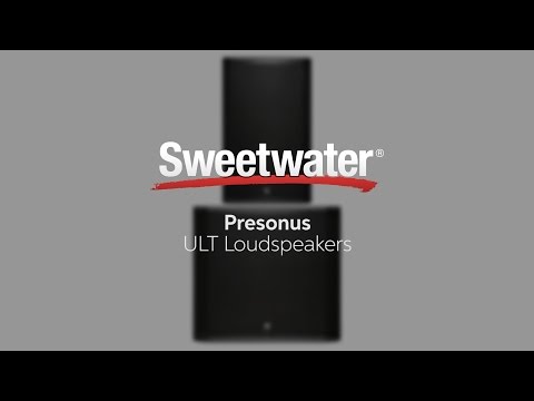 Обзор акустических систем Presonus ULT