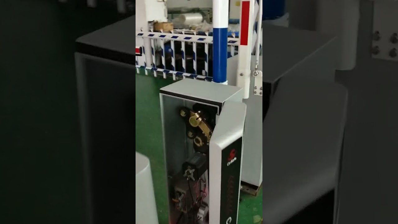 Fast speed variable frequency barrier gate