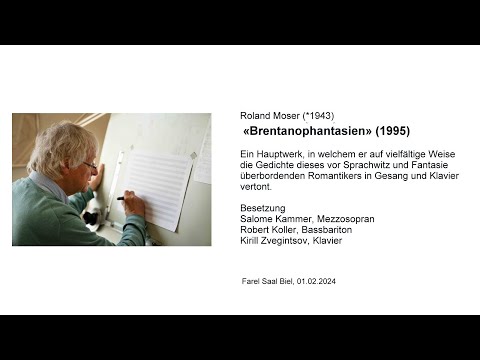 Roland Moser (*1943) - Brentanophantasien (1995)
