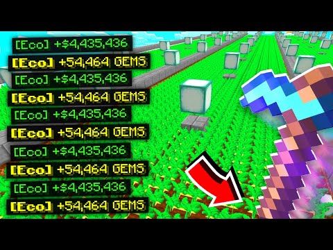 Creating the MOST OP FARMING TOOL in MINECRAFT: SKYBLOCK | Minecraft SKYBLOCK SERVER #11