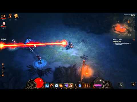 Diablo 3 gameplay walkthrough HD Dual Commentary - Part 16 - Blood and Sand