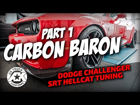 Dodge Challenger SRT Hellcat Tuning (Teil 1) - NAP Carbon Package, Tieferlegung, neue Felgen