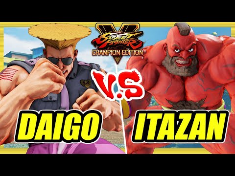 SFV CE 🔥 Daigo (Guile) vs Itabashi (Zangief) 🔥 Battle Lounge 🔥 Street Fighter 5