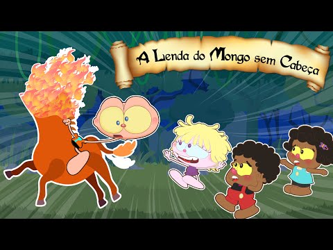 Capa de A lenda do Mongo SEM CABEÇA 🐎 - Mongo e Drongo e o FOLCLORE Mula Sem Cabeça 🐴