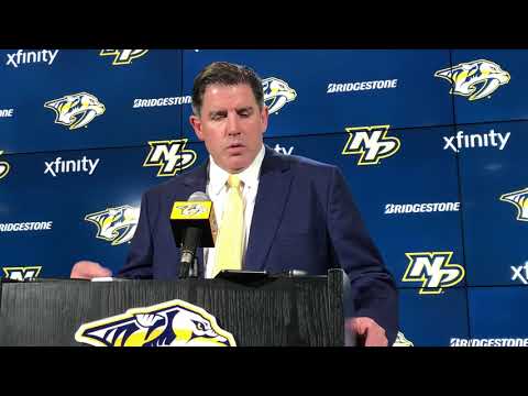 Predators coach Peter Laviolette on his team's fights against the Jets
