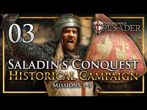 THE RISE OF SALADIN! Stronghold Crusader: Definitive Edition - Saladin's Conquest Campaign #3