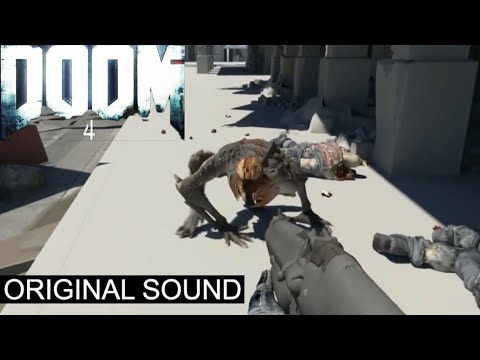 Doom 4 Trailers (ORIGINAL SOUND - NO MUSIC)