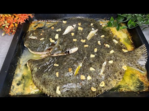 Rodaballo al horno, receta completa