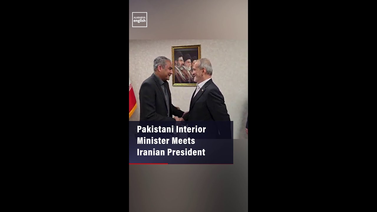 Video | Pakistani Interior Minister Meets Iranian President