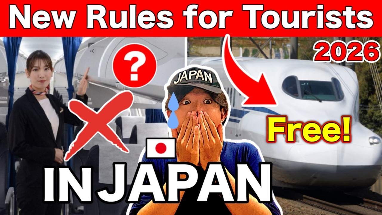 Japan Travel Warning 2026 🇯🇵 9 New Rules Tourists Must Know