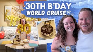 MY 30TH BIRTHDAY AT SEA! 🥳 Benji