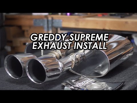 How To: Greddy Supreme Exhaust Install On My 10th Gen Honda Civic Si Sedan