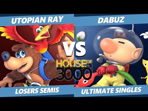 Smash Ultimate Tournament - Utopian Ray (Banjo) Vs. Dabuz (Olimar) SSBU Xeno 182 Losers Semis