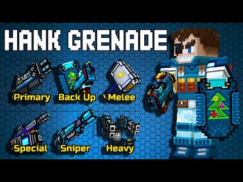 Pixel Gun 3D - Hank Grenade Set