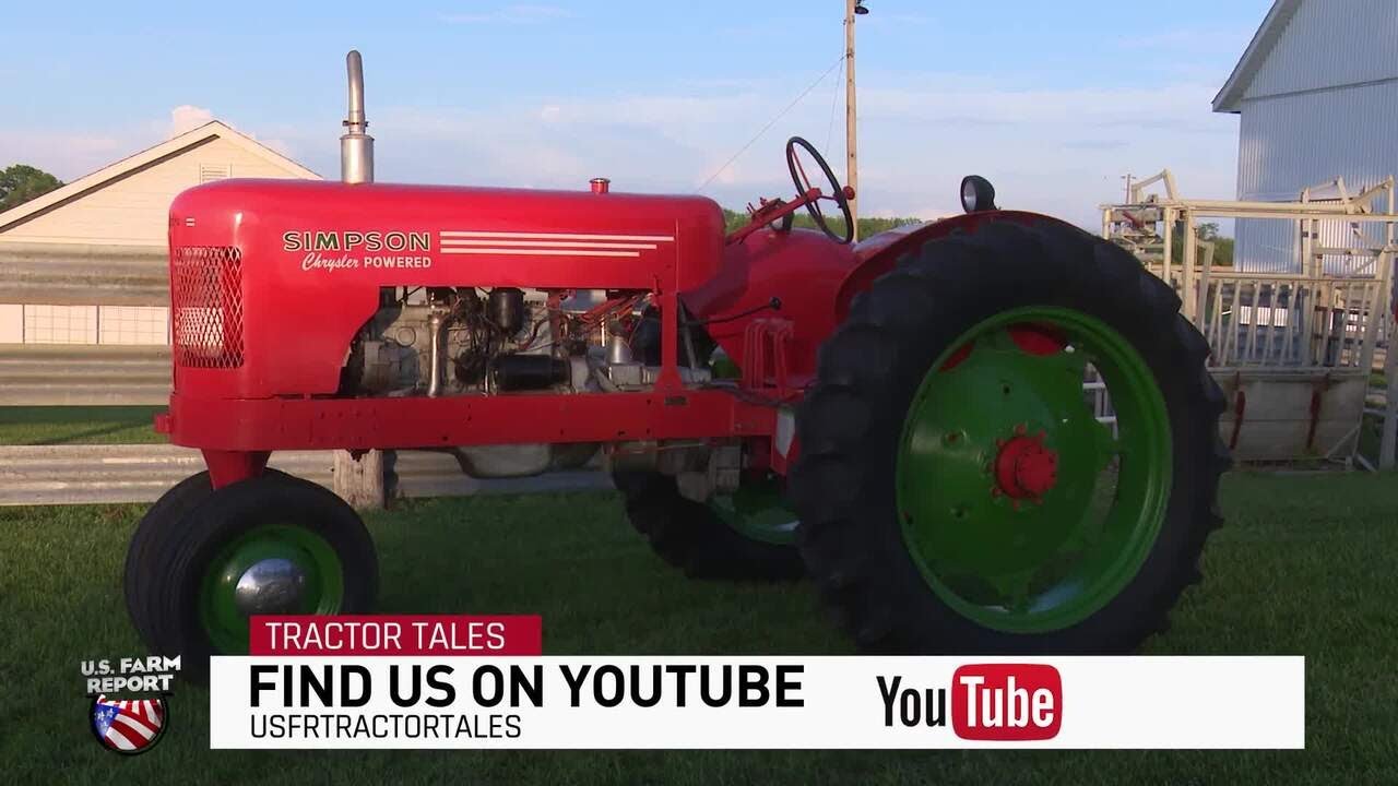 Tractor Tales: A Rare Sight... a Pristine Simpson Tractor in Kansas