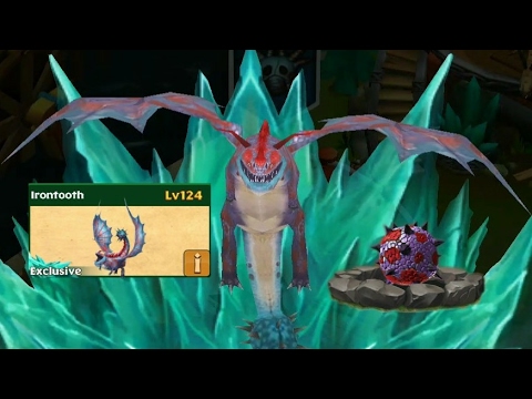 Irontooth max level 124 titan mode-exclusive dragon // Dragons rise of Berk